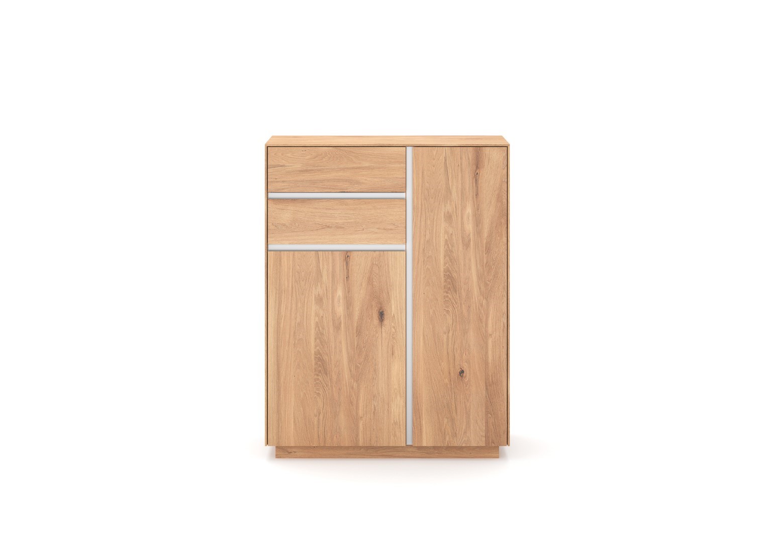 Highboard Natürlich Schlafen braun Asteiche