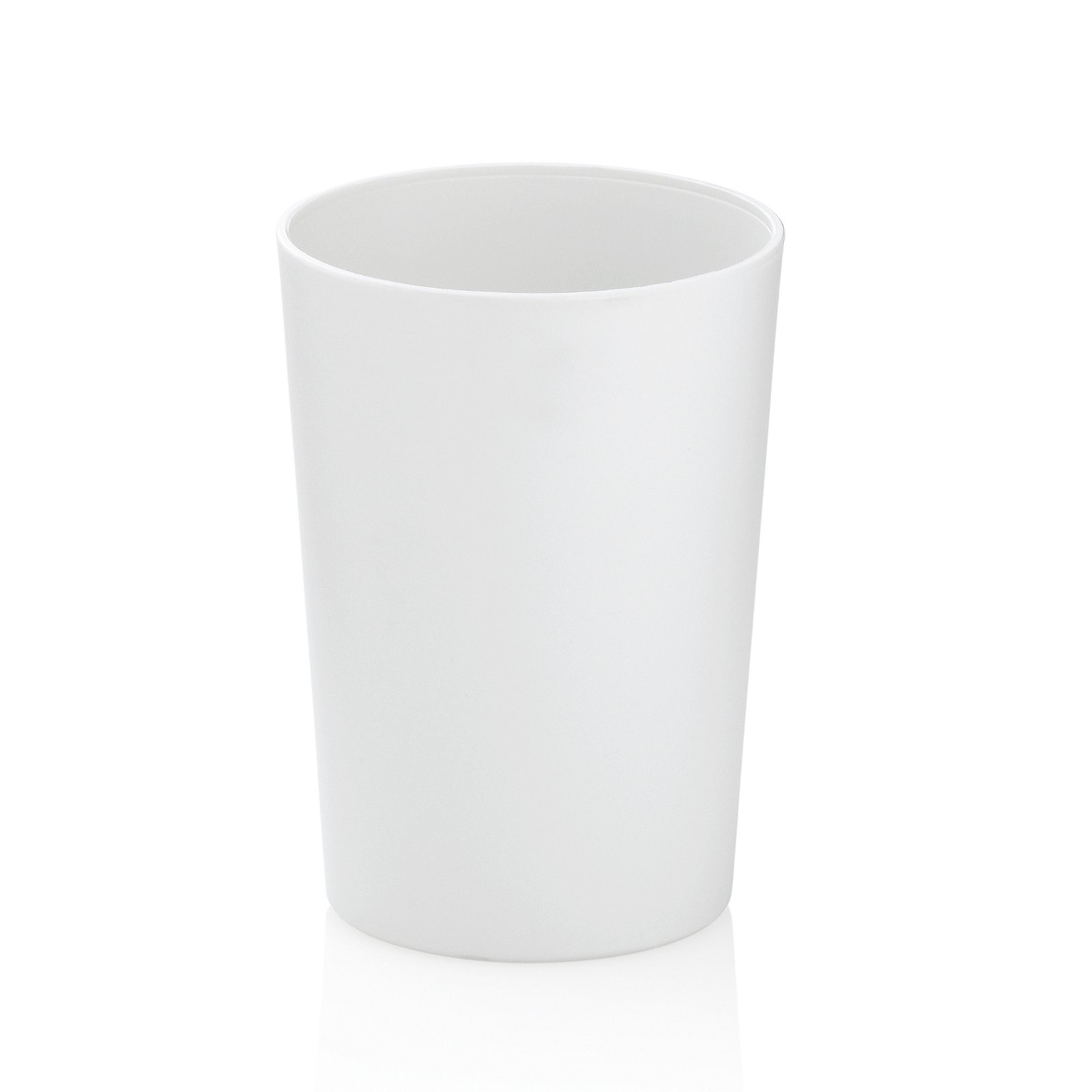 Becher Marta weiß Kunststoff