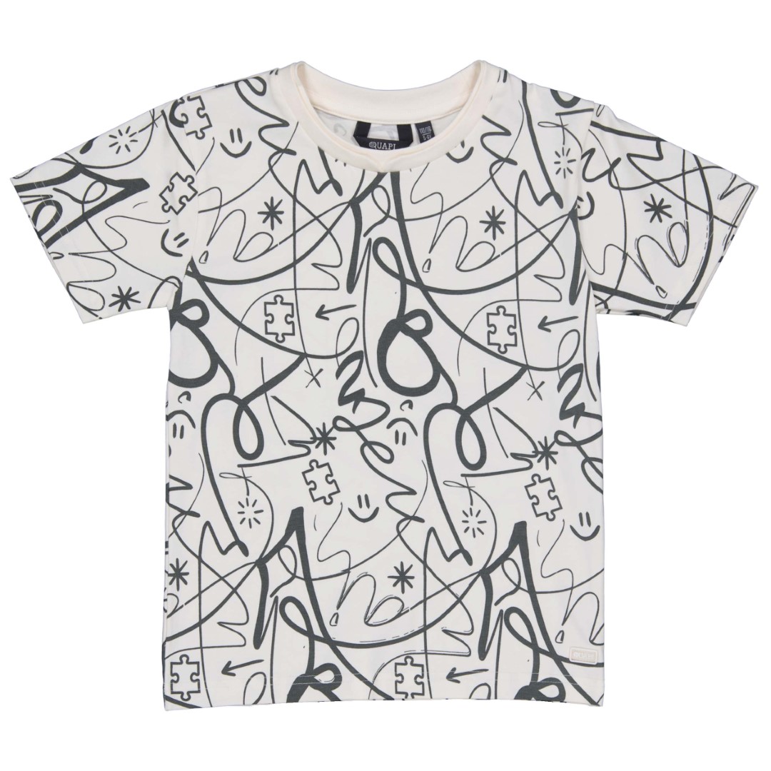 Shirt Fayzel weiß Stoff