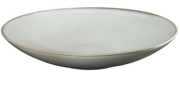 Schale Tamago grau glänzend Steingut