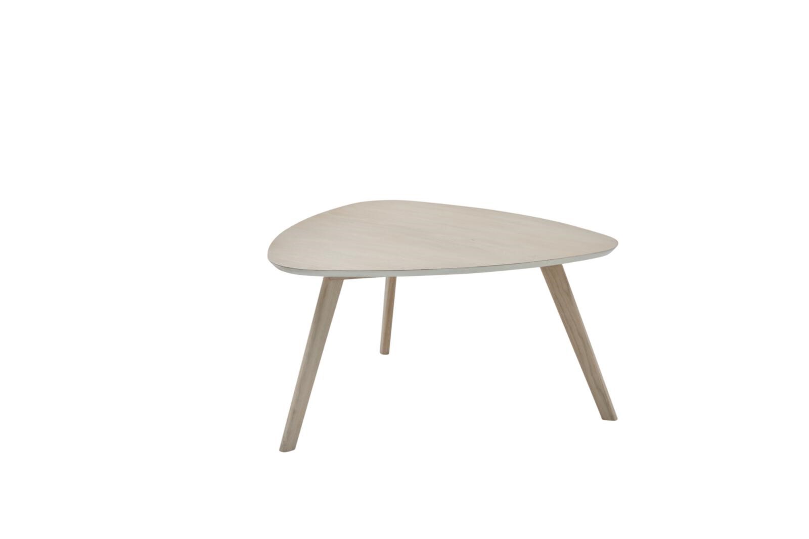 Couchtisch Roomio No. 2000 weiß braun Esche