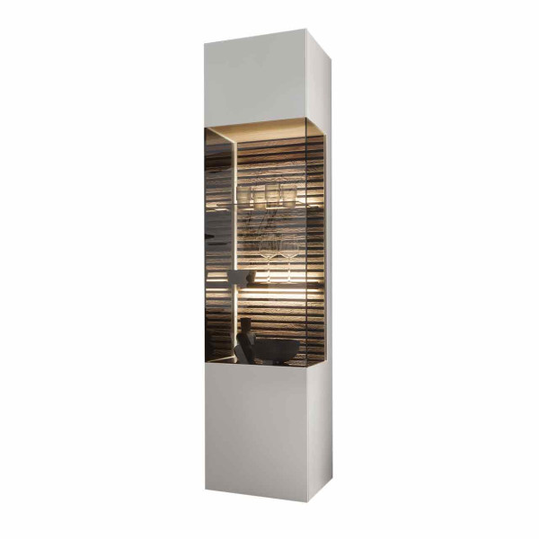 Vetrina in rovere Yonna