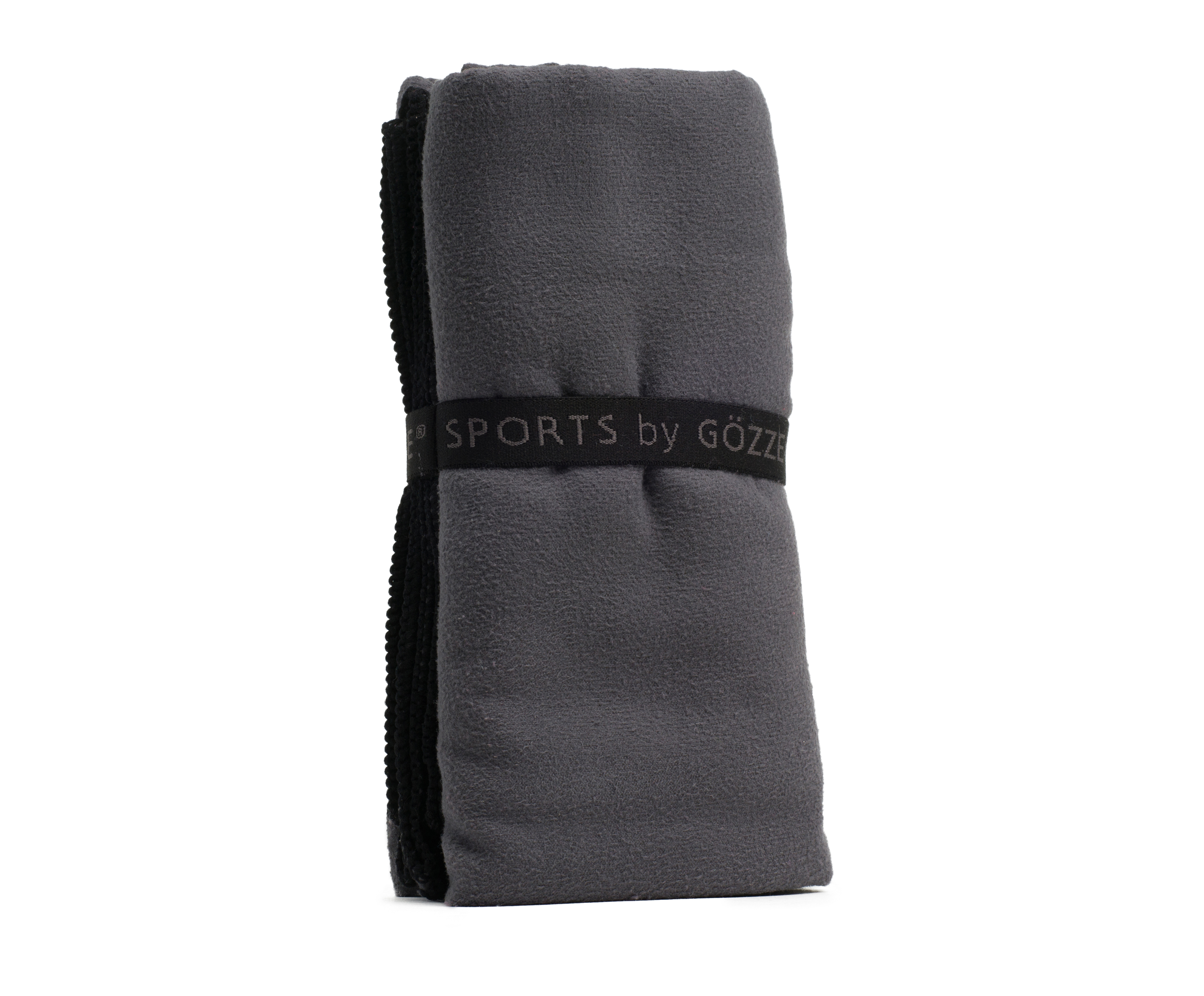 Handtuch Sports grau Polyester Polyamid