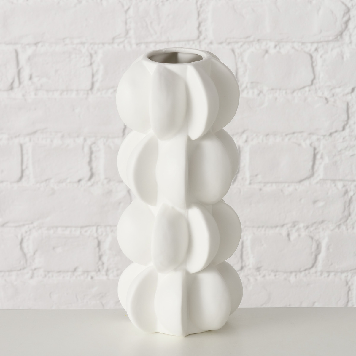Vase Meritt weiss Porzellan