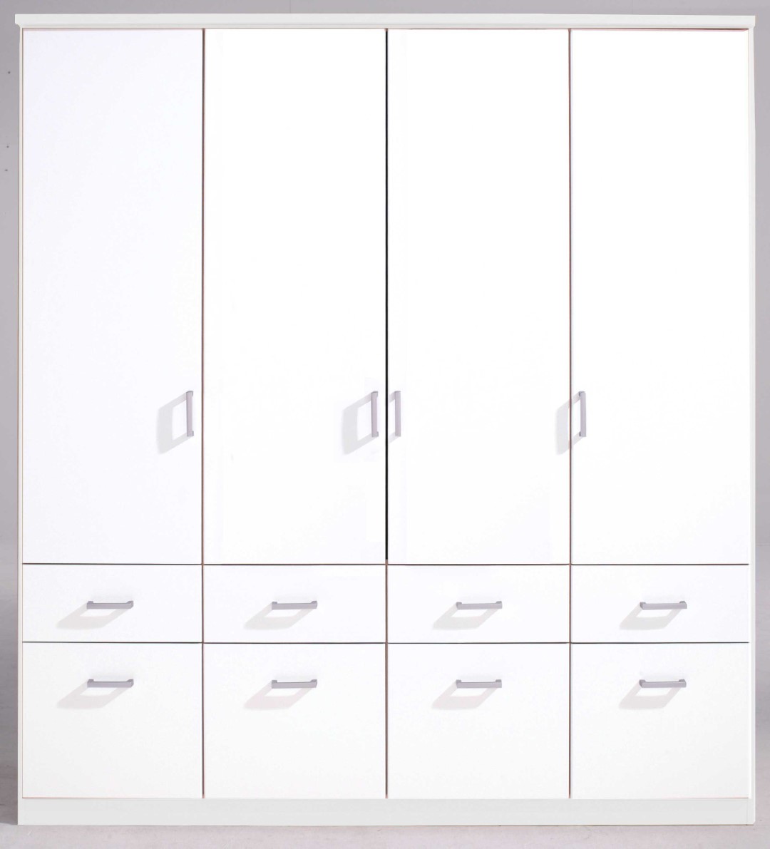 Drehtürenschrank Bremen weiß Holz