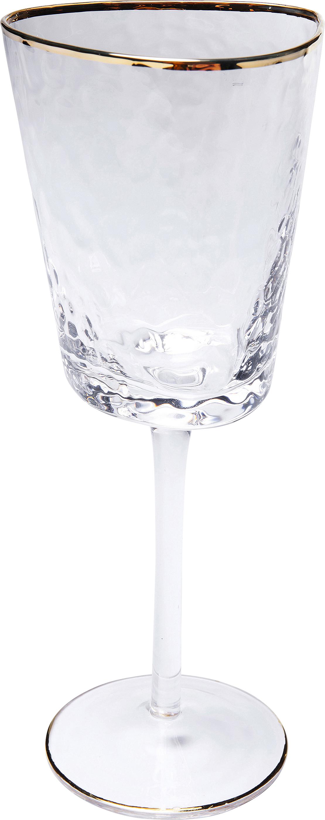 Bicchiere da vino bianco HOMMAGE oro