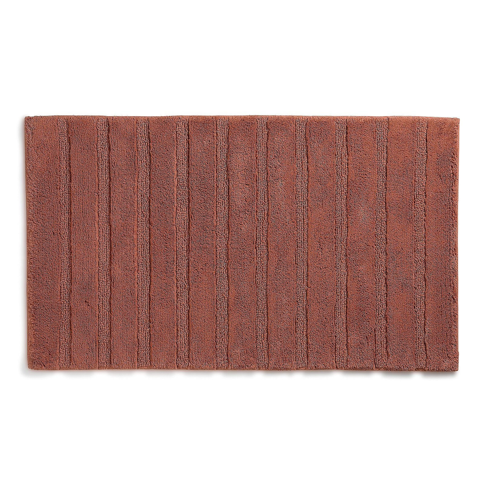 Badematte Megan terra 100% Baumwolle