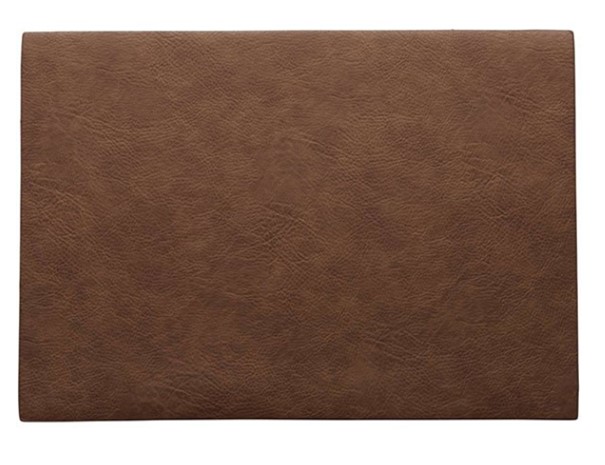Tischset Vegan Leather braun PU