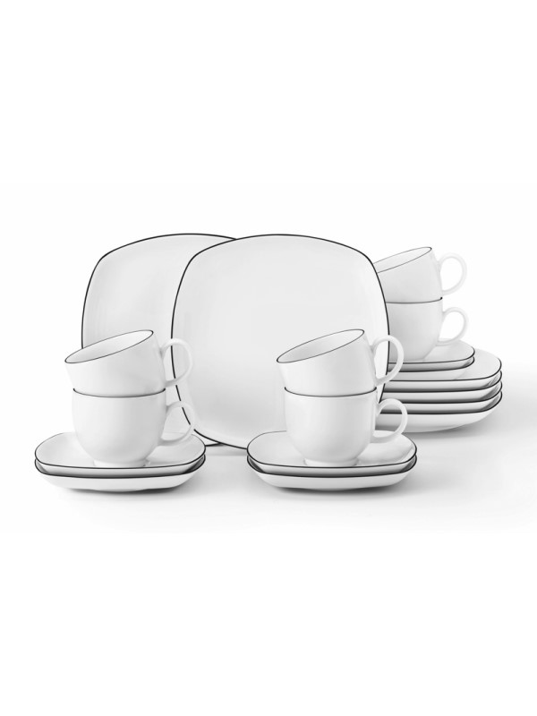 Servizio caffè LIDO nero