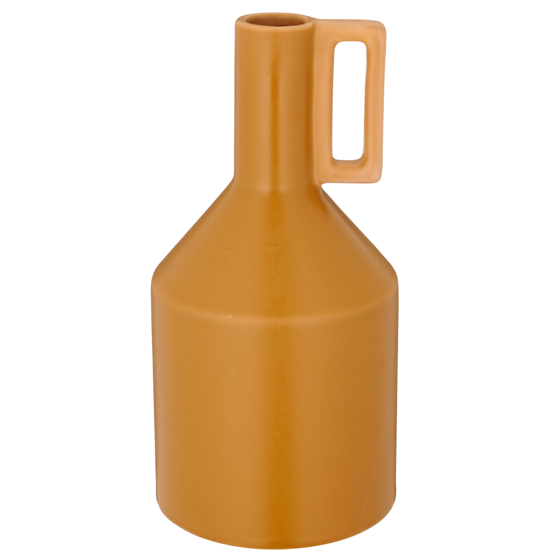 Vaso a bottiglia in porcellana Jasmine Orange