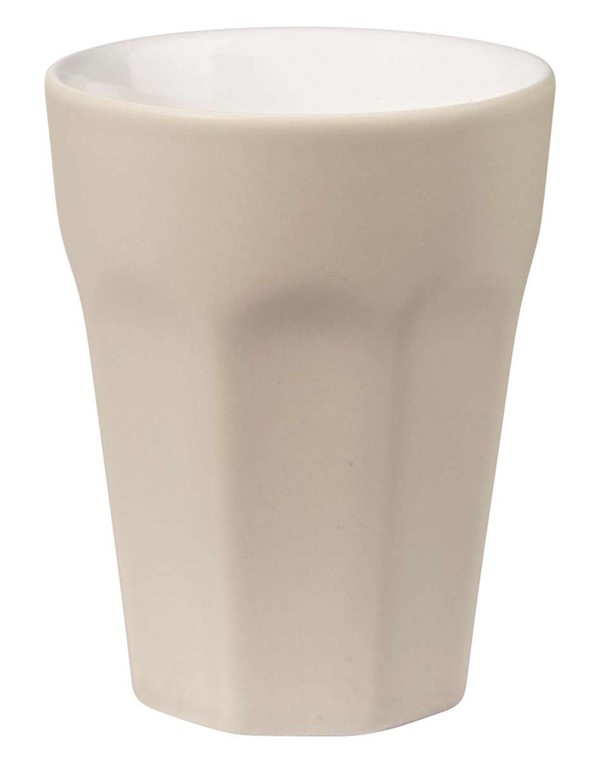 Becher Cappuccino Grande nude Steingut