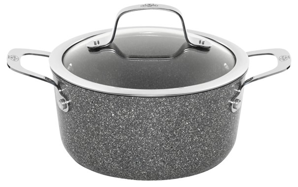 Bratentopf Salina grau Metall