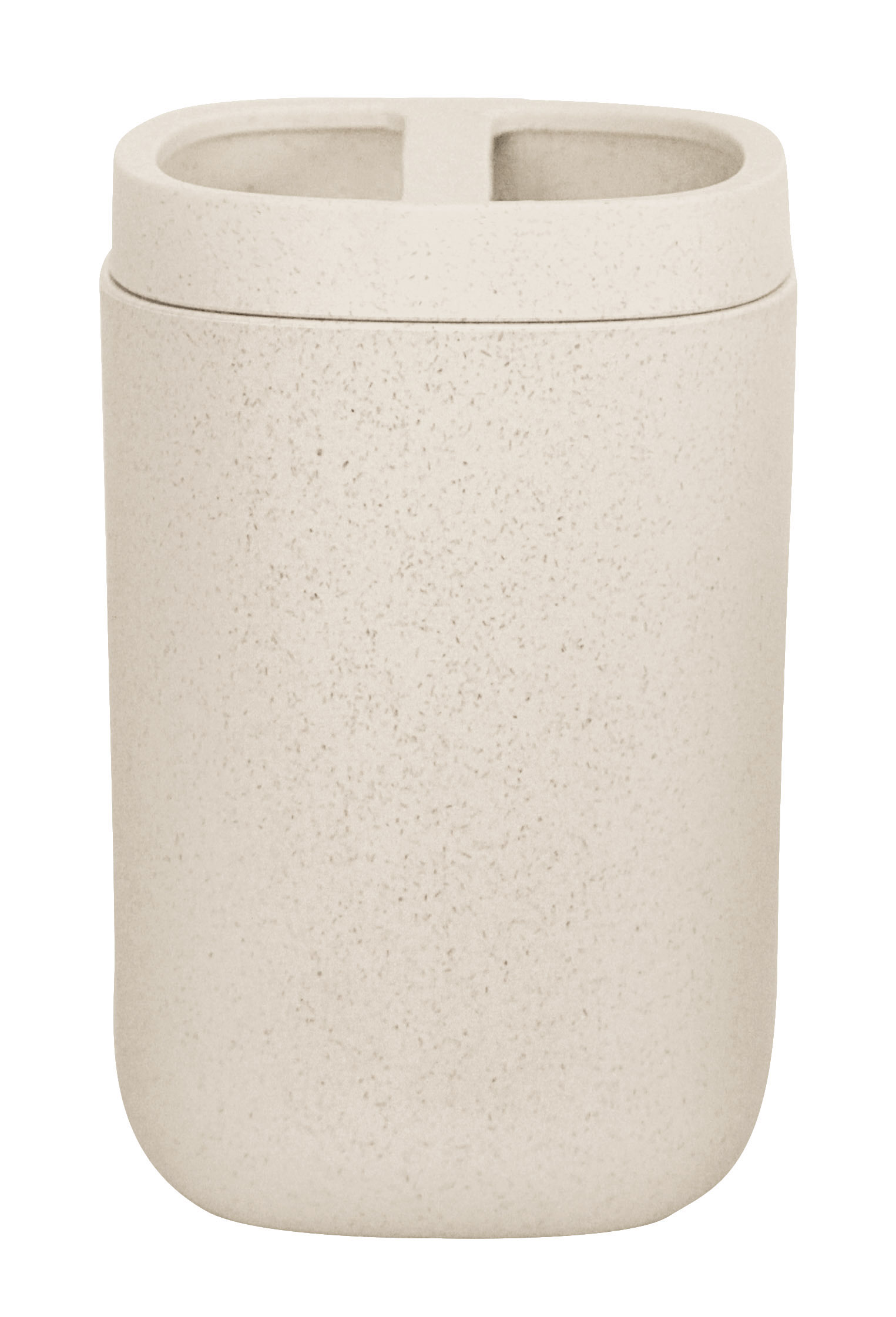 Zahnbürstenhalter Belgrano sandbeige PP/Bambus