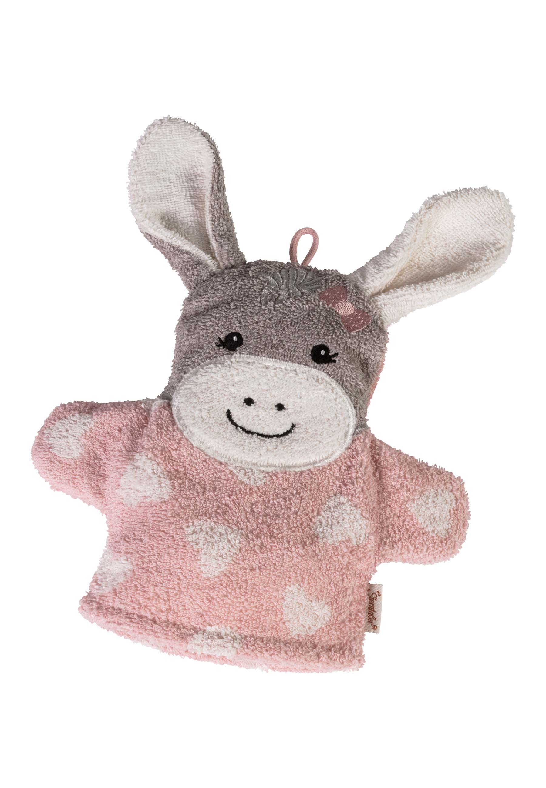 Waschhandschuh zartrosa Mädchen