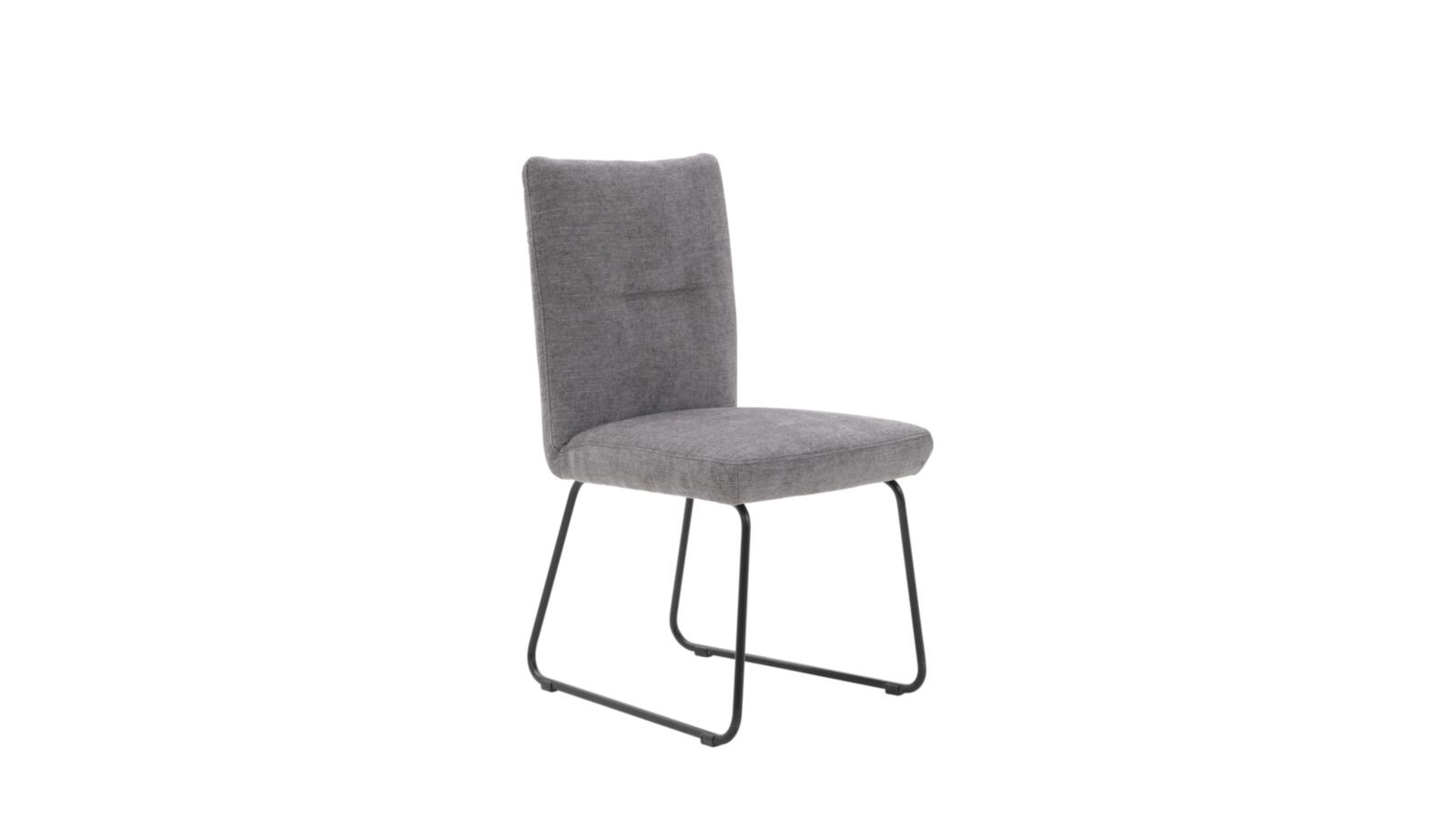 Sedia Interliving 5504 tessuto grigio