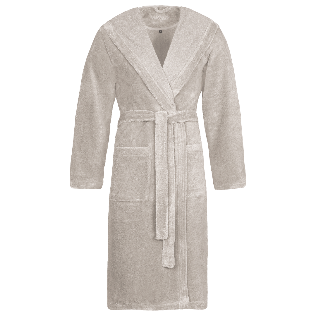 Accappatoio Lynn Stone grigio tessile