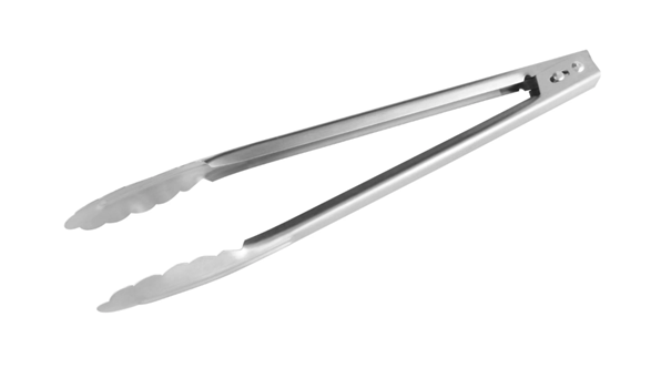 Mehrzweckzange Tongs Edelstahl silber