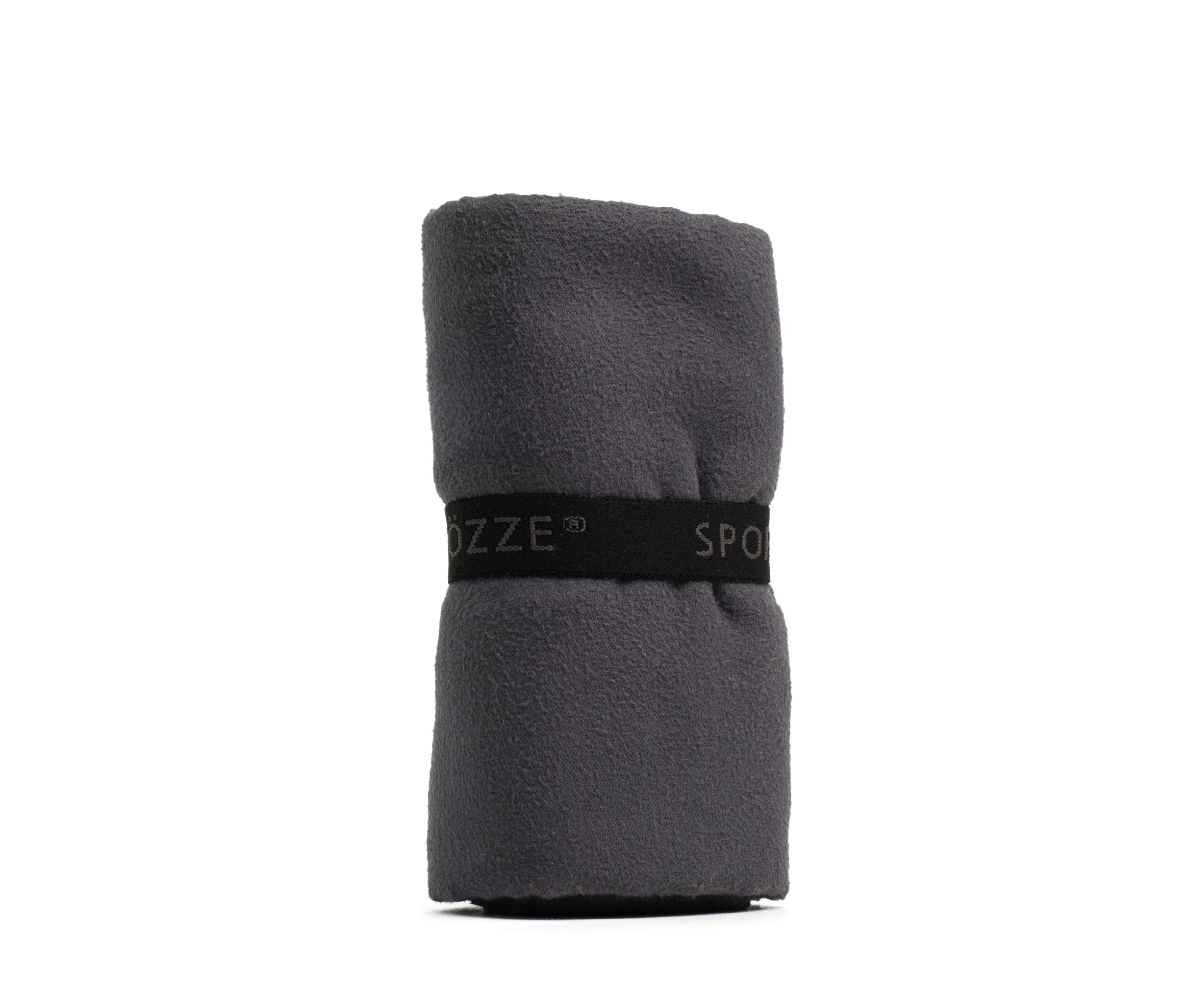 Handtuch Sports grau Polyester Polyamid