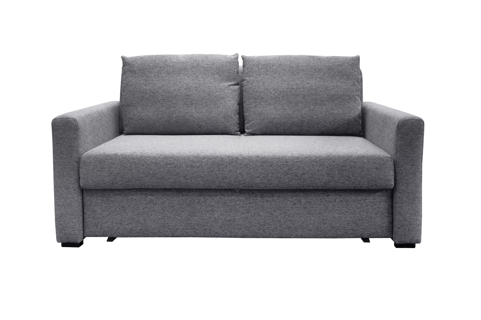 Divano a 2 posti 7266 tessuto grigio