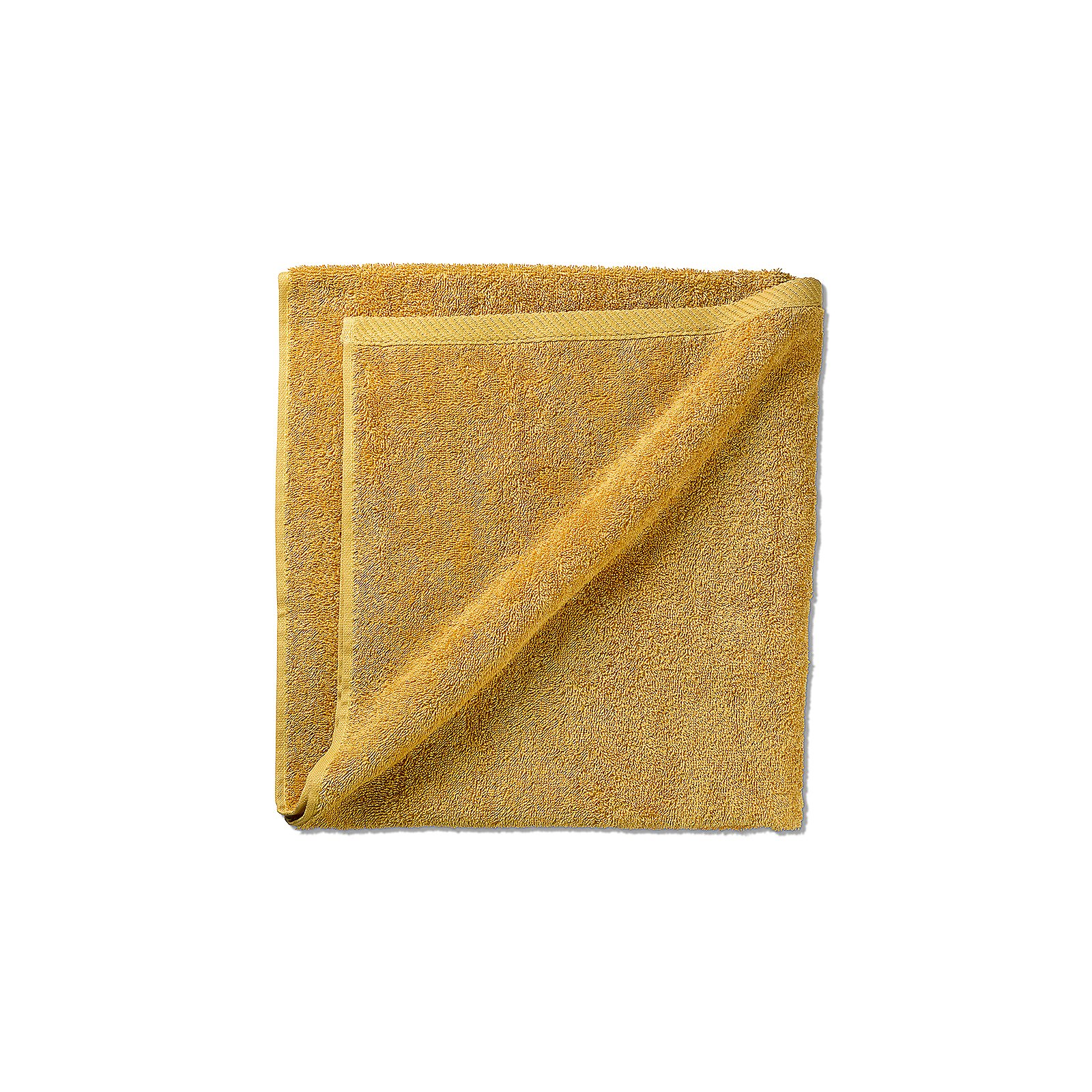 Duschtuch Ladessa currygelb 100% Baumwolle
