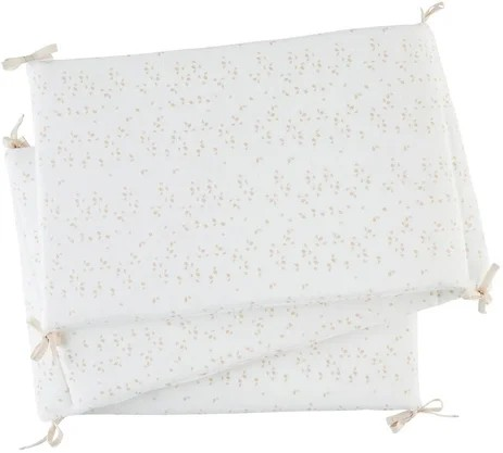 Paracolpi per lettino Flo Ernest&Oli in velluto bianco