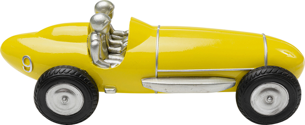 Deko Objekt RACINGCAR gelb