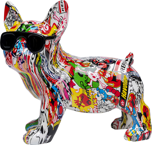 Deko Figur COMICDOG mehrfarbig