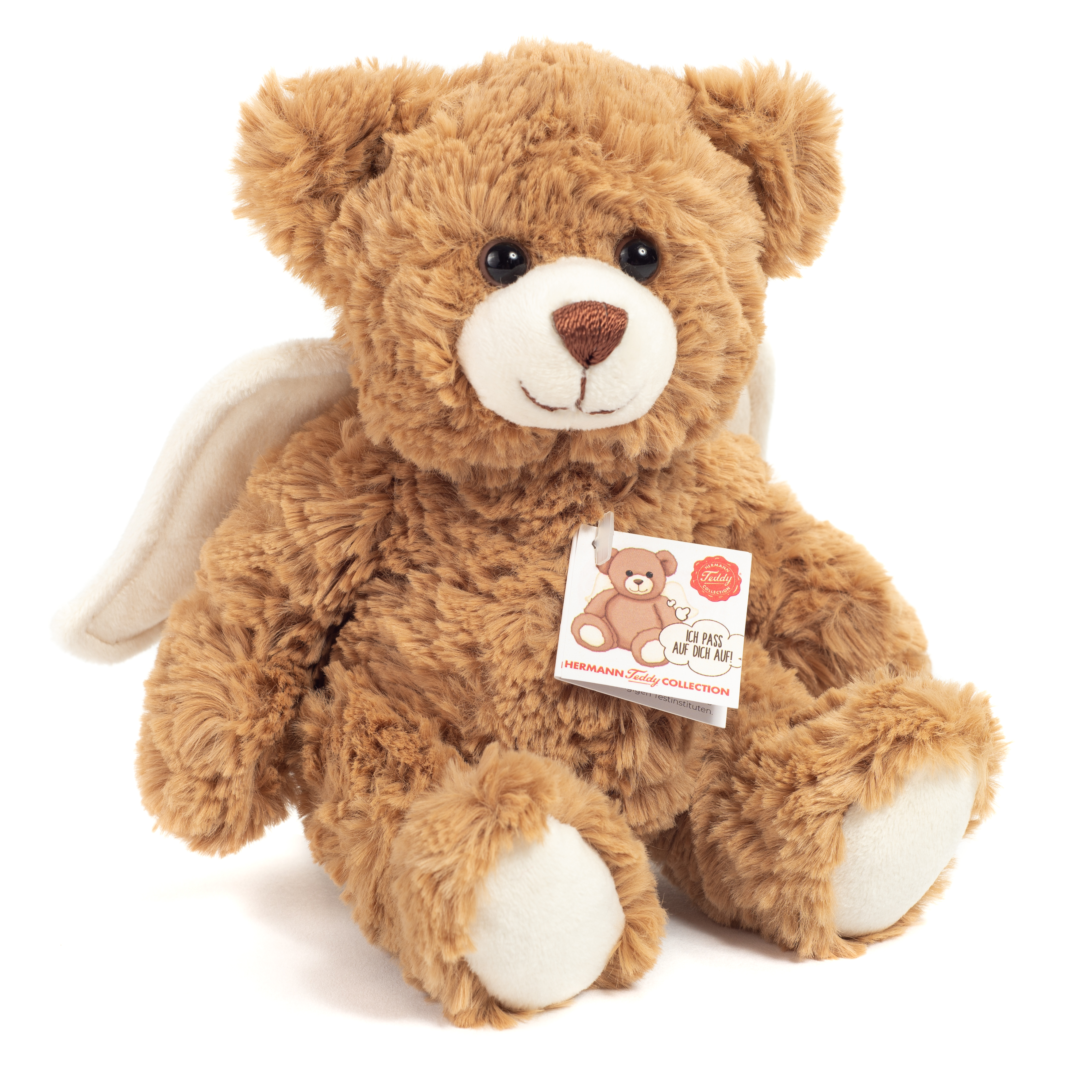 Kuscheltier Schutzengel Hermann Teddy Original beige Polyester