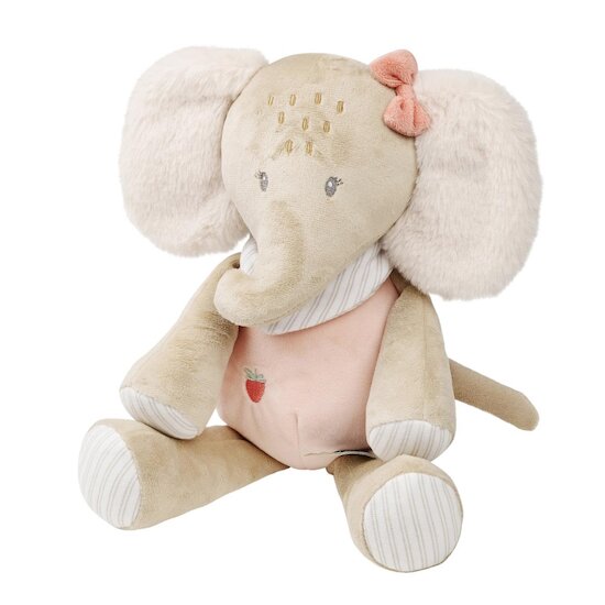 Kuscheltier Flo Ernest&Oli beige rosa Polyester