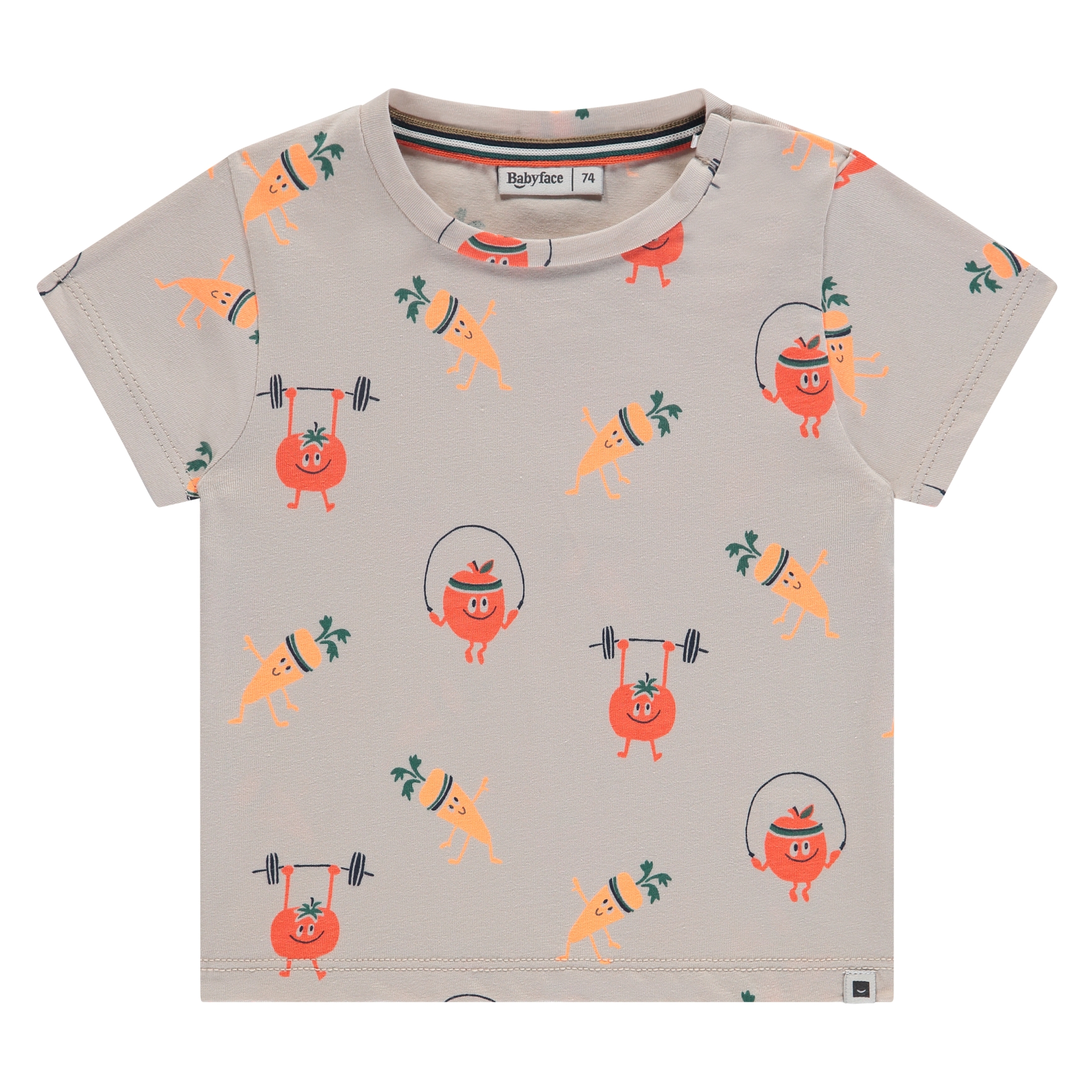T-Shirt Babyface beige Baumwolle Elasthan