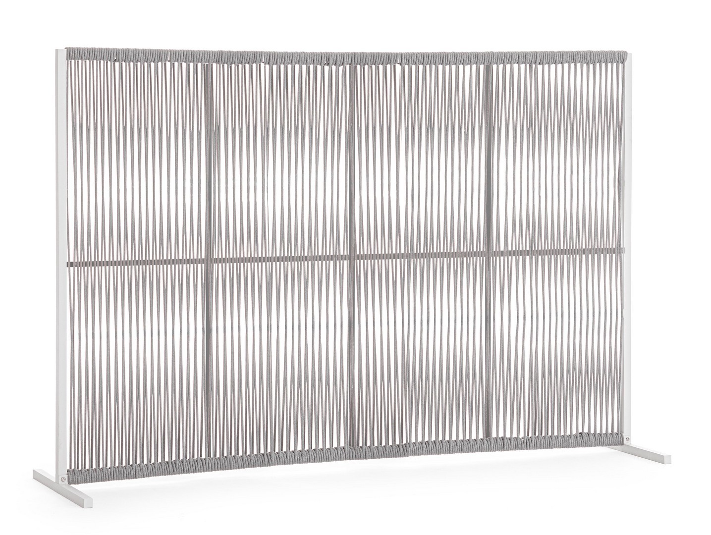 Outdoor Paravent Paxson grau Alu Olefin