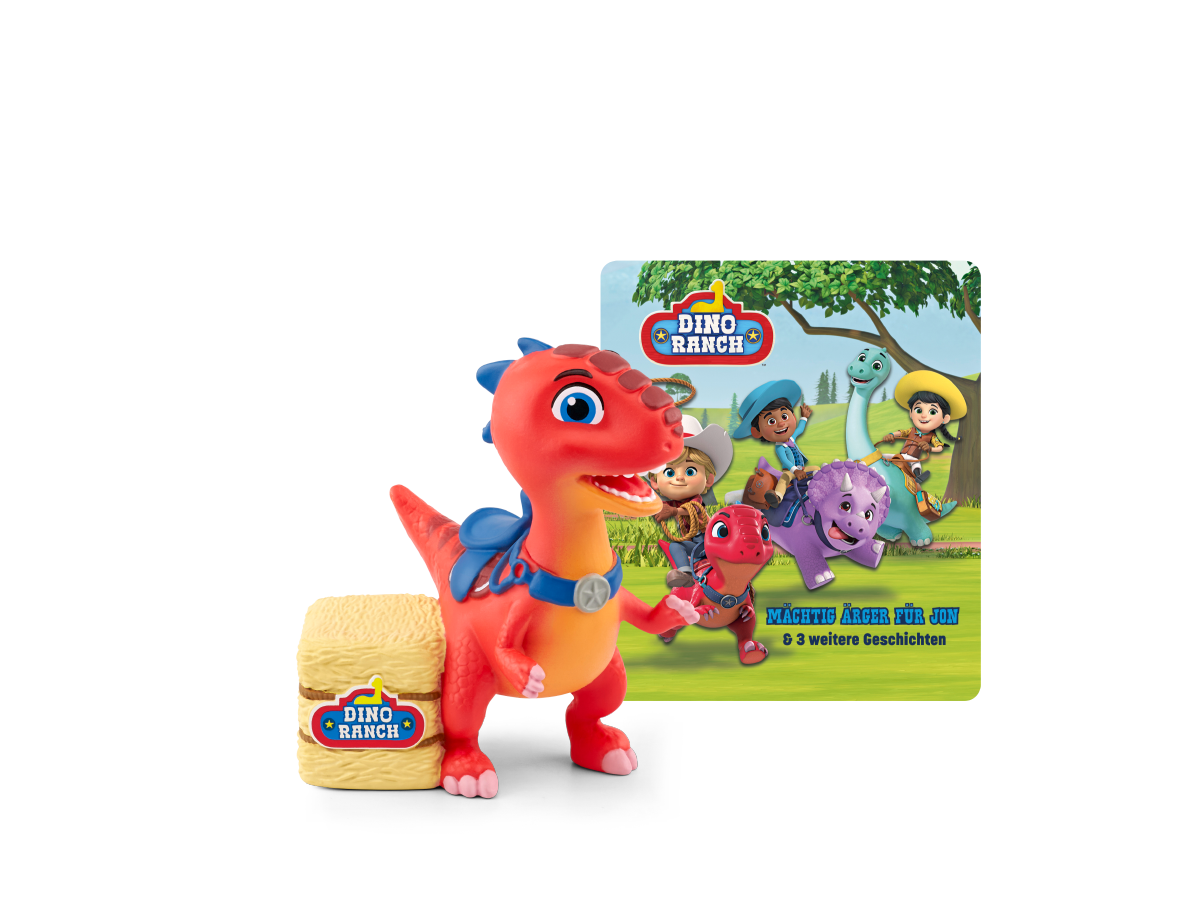 Dino Ranch - Mächtig Ärger für Jon & 3 weitere Abenteuer  Content Tonie Multicolor