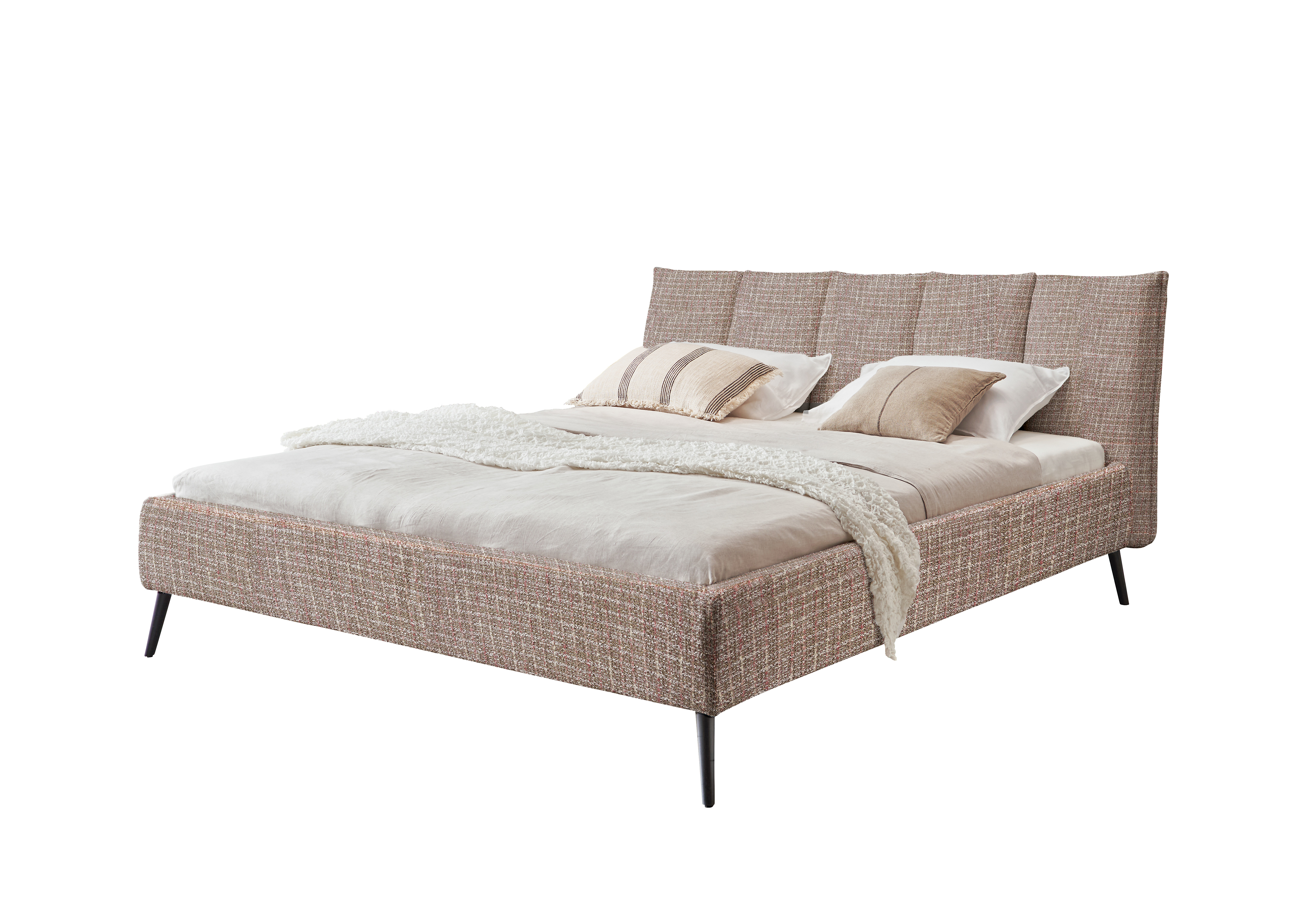 Bett Maple rosa Stoff