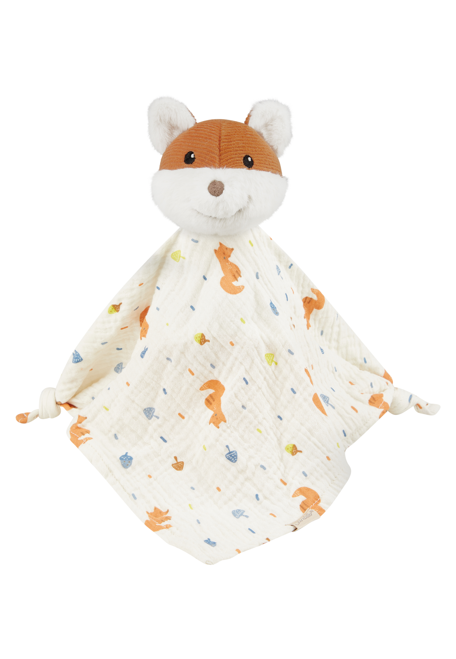 Schmusetuch L Filou grau Baumwolle