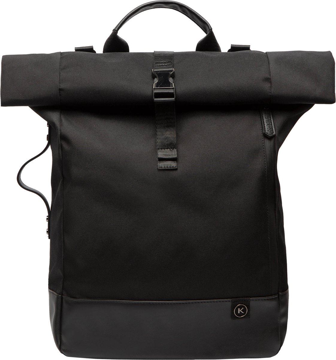 Wickelrucksack Valencia schwarz Polyester