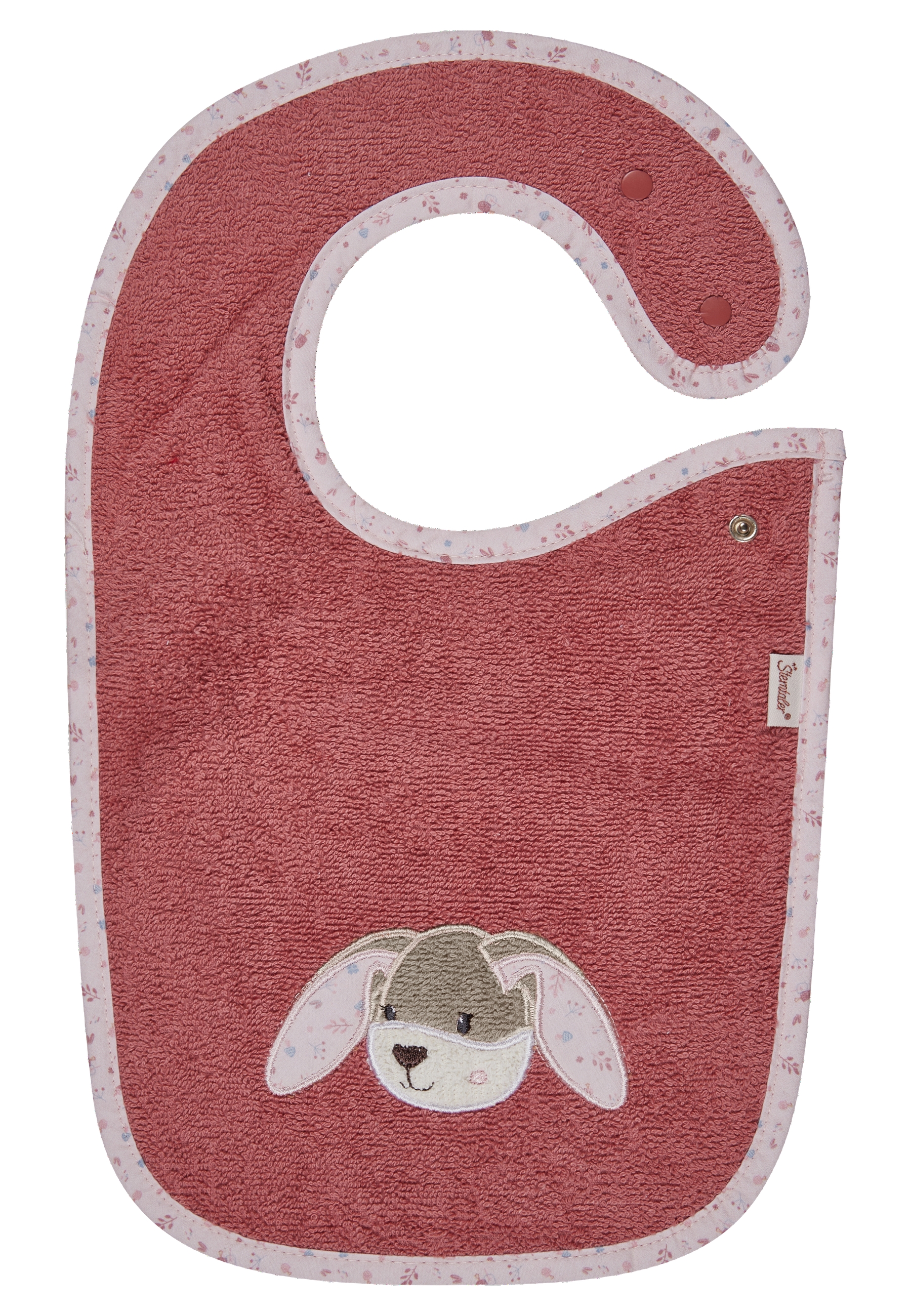 Lätzchen Einlage Hanni perlrosa Baumwolle