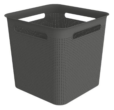 Box Brisen schwarz Kunststoff
