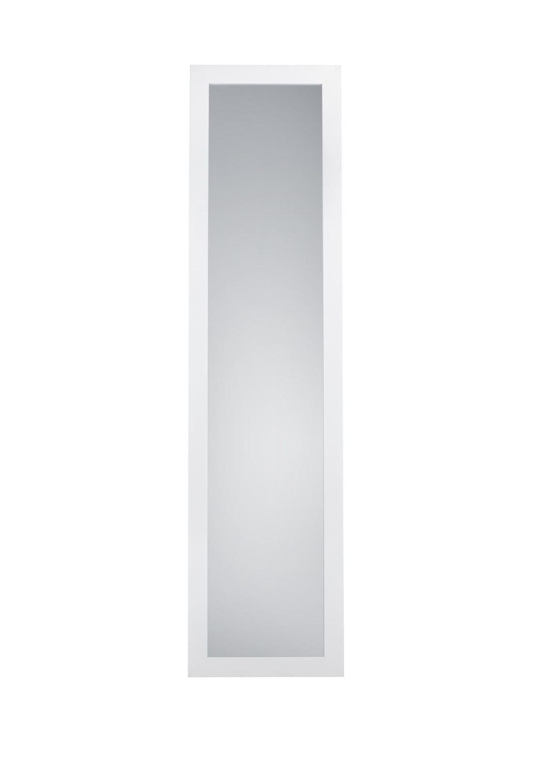 Specchio Tina in legno bianco