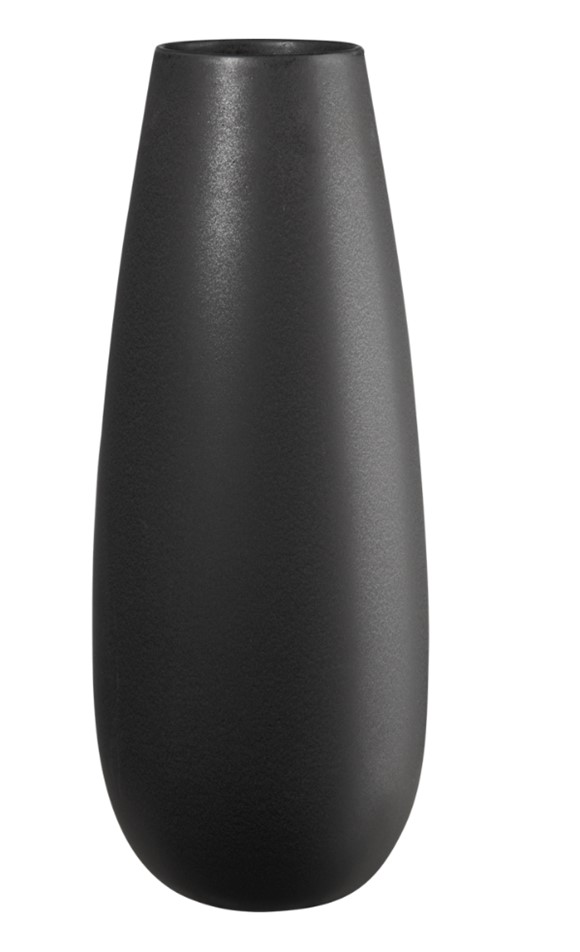 Vaso Easexl in gres nero opaco