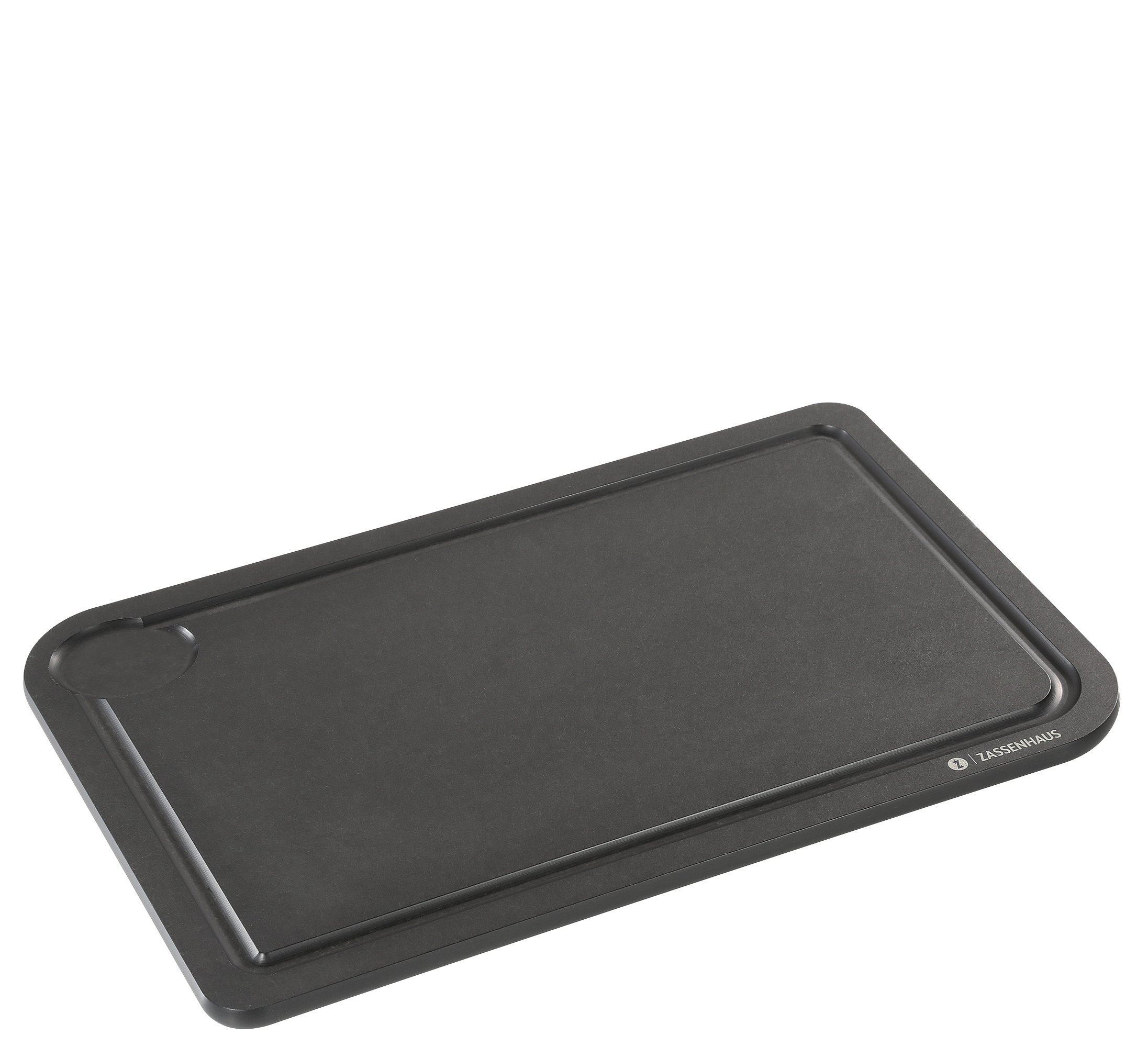 Tranchierbrett Comfort Plus schwarz Holz