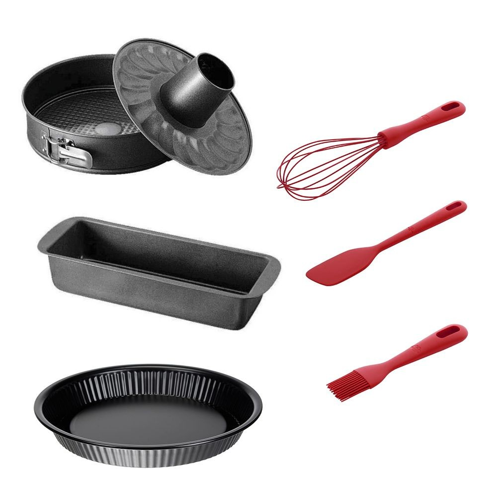 Set Patisserie iLoveCooking grau Stahl