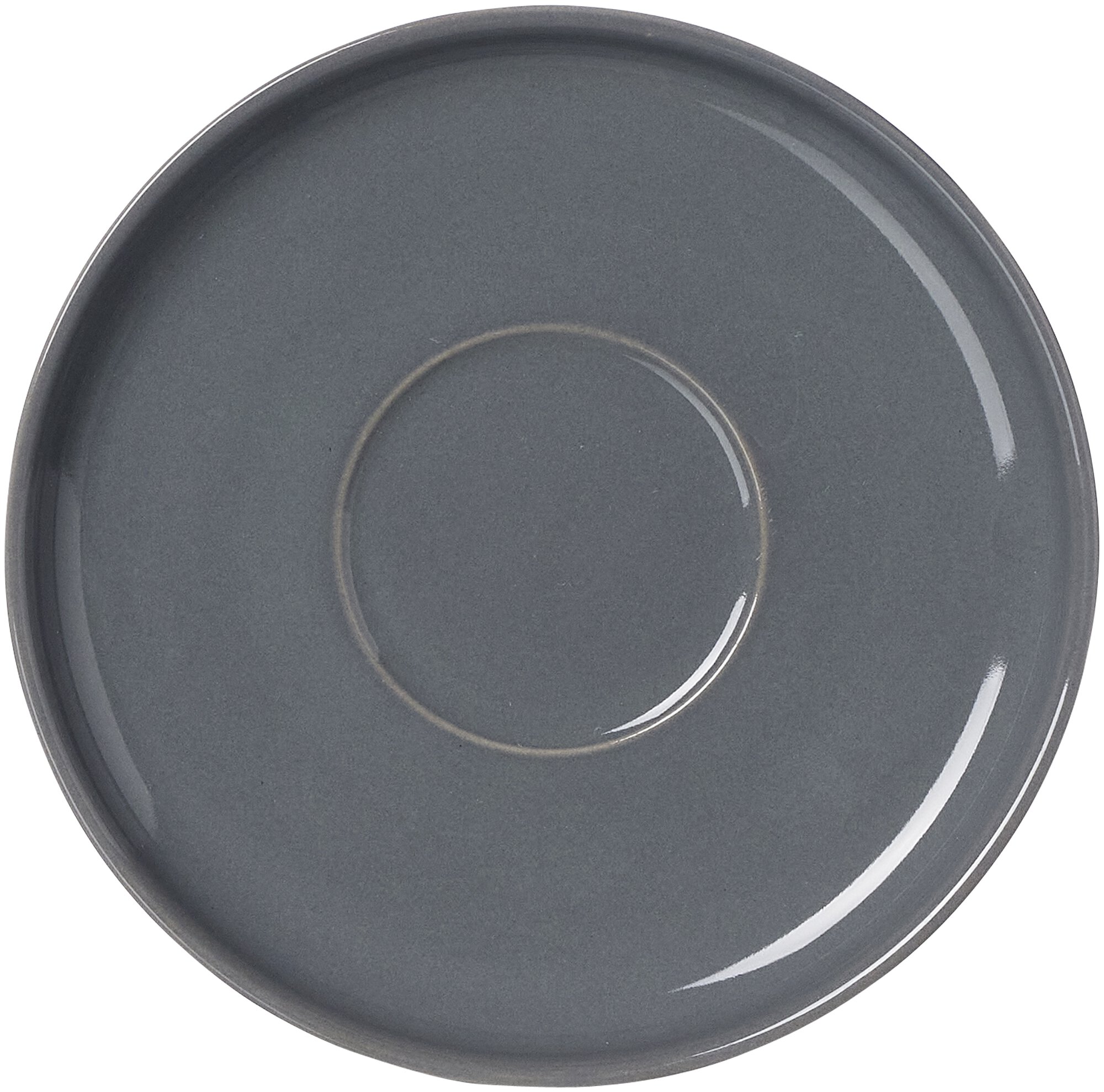 Espresso-Untertasse STANDARD Schwarz Steinzeug