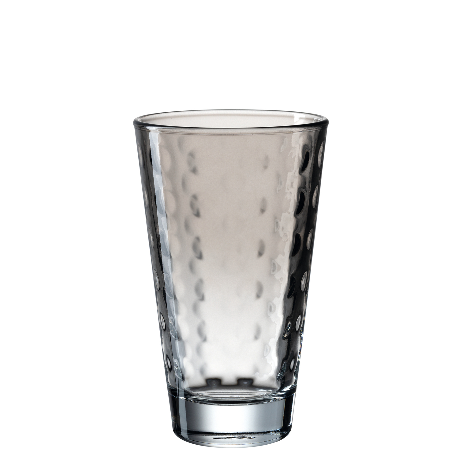 Longdrinkbecher OPTIC grau konisch