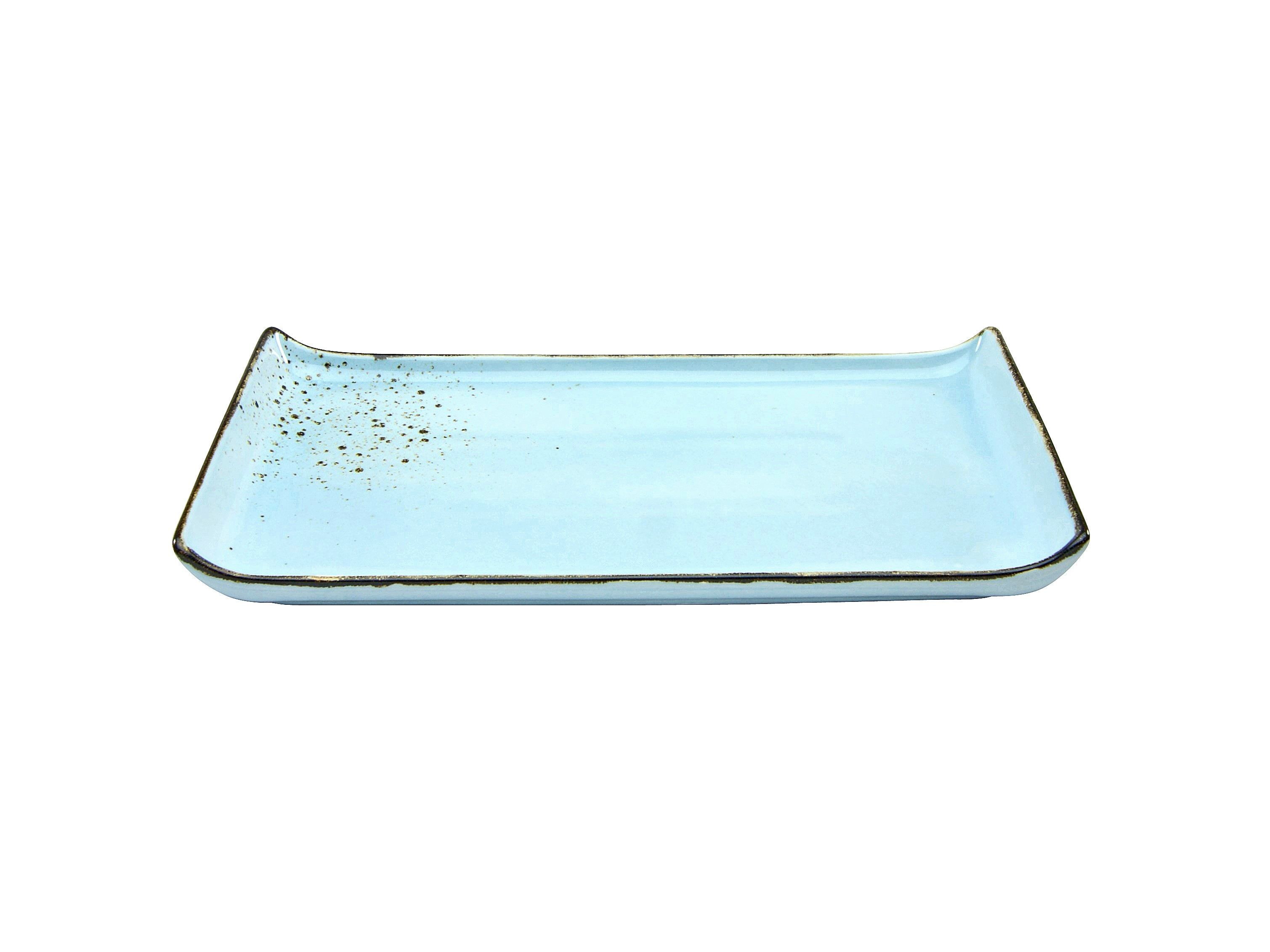 BBQ Platte NATURE COLLECTION Lightblue B16,5/H3,5/D0cm