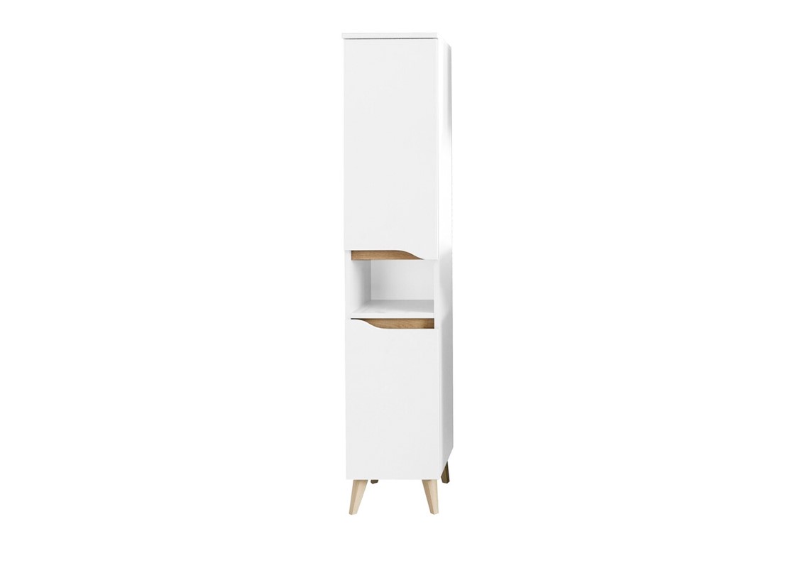 Midischrank Quickset 857 weiß Holz