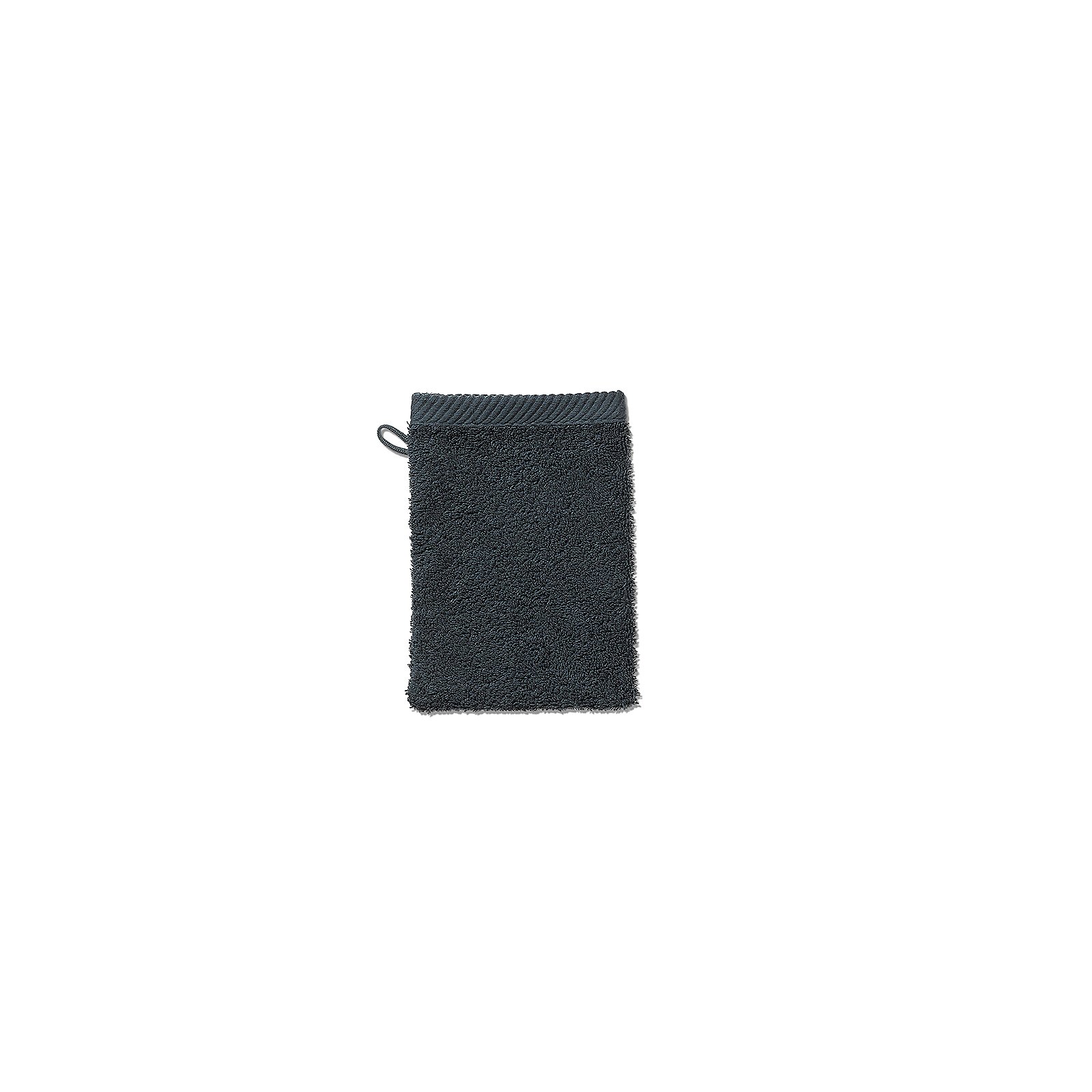 Waschhandschuh Ladessa granitgrau 100% Baumwolle