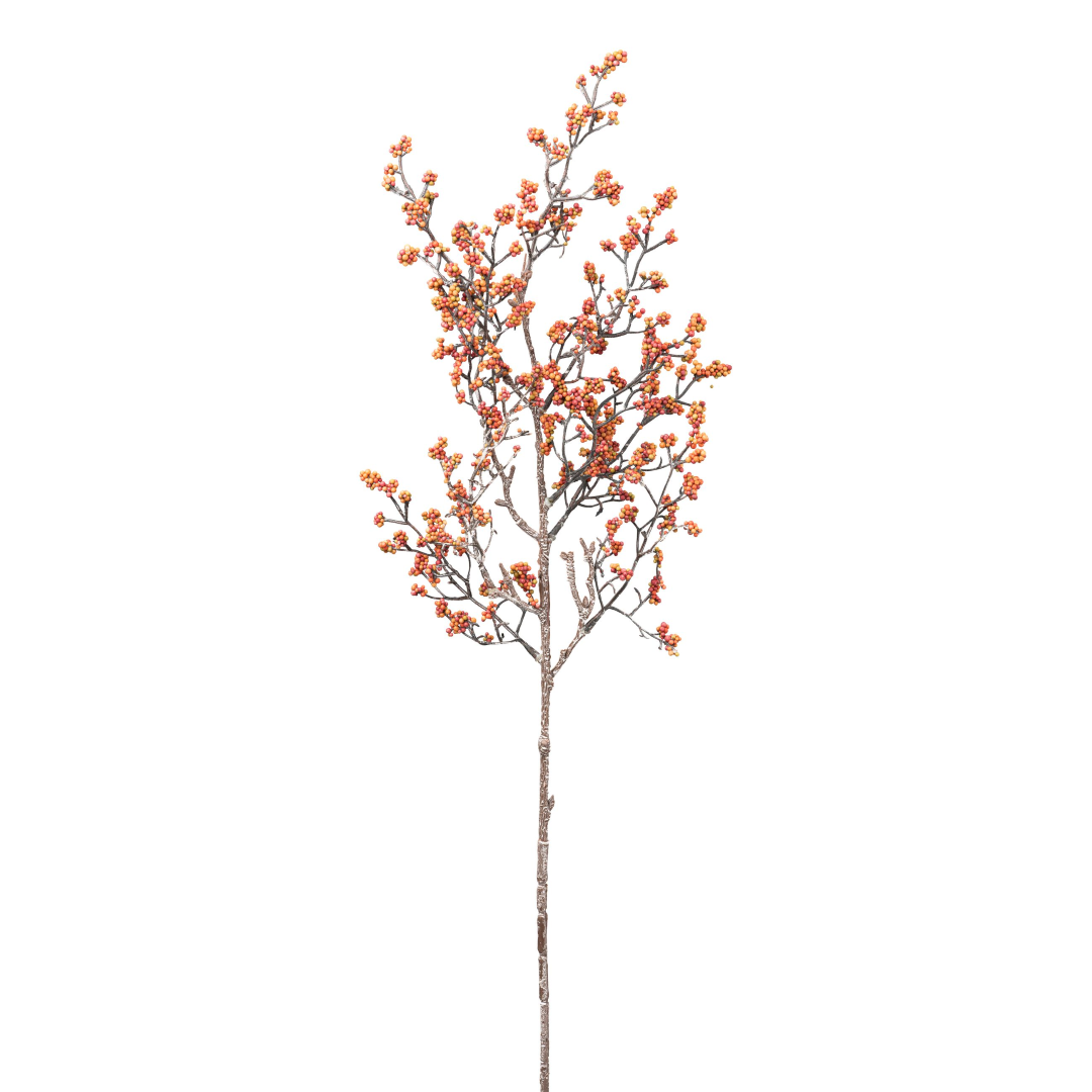 Beerenzweig Jascha orange Kunststoff