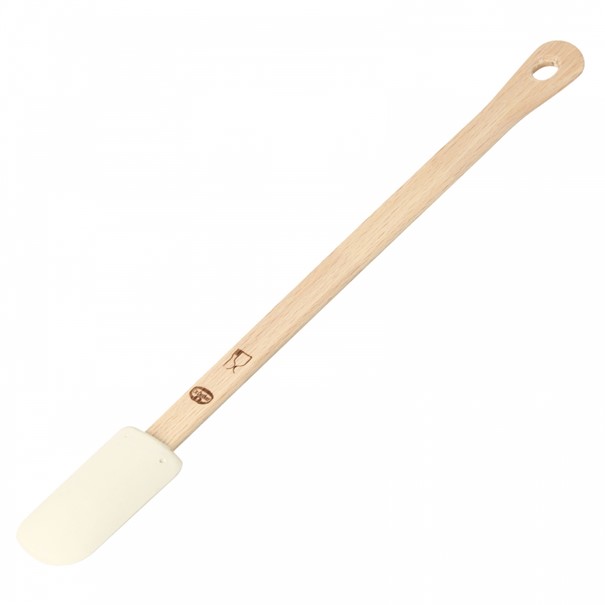 Raschietto per pasta Strumenti da cucina Classico legno/silicone marrone/bianco