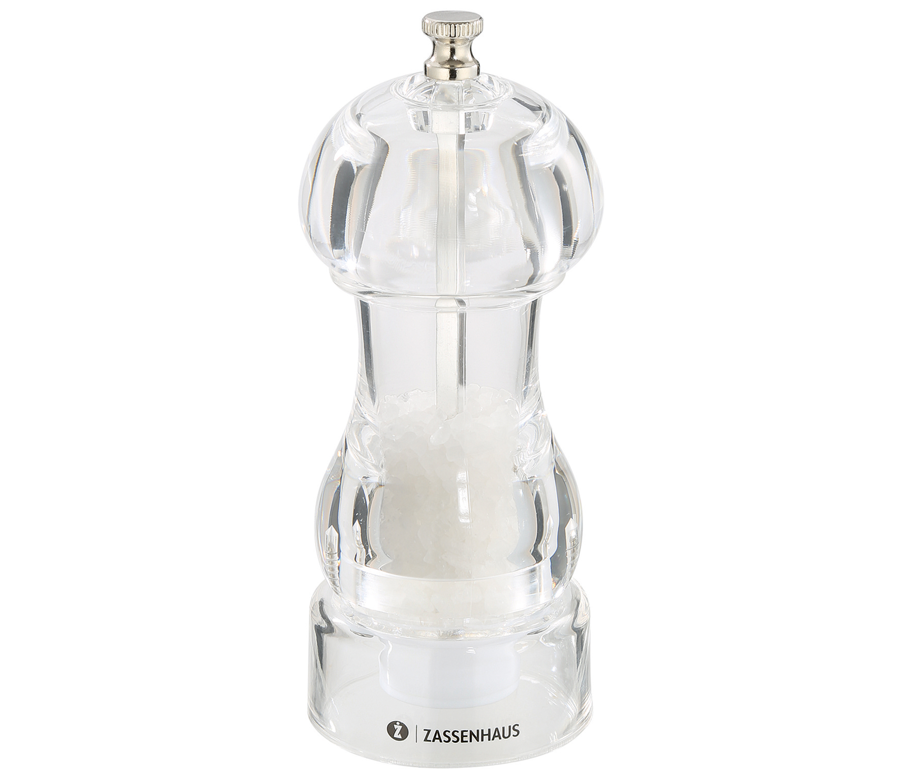 Macina sale Neuss in acrilico trasparente