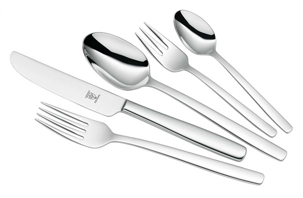 Set di 30 posate Studio in acciaio inox argento